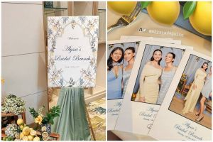 Elegan dengan dress kuning, 8 potret Alyssa Daguise di acara bridal brunch ini cantiknya paripurna