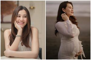 Baru tidur 2 jam, intip detail makeup Aaliyah Massaid saat hadiri nikahan Al Ghazali