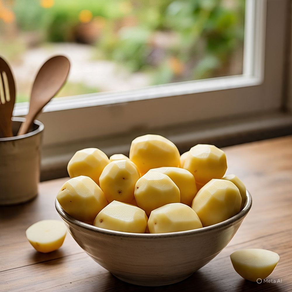 Trik kupas kentang tanpa pisau: Kulit langsung copot, daging tetap utuh