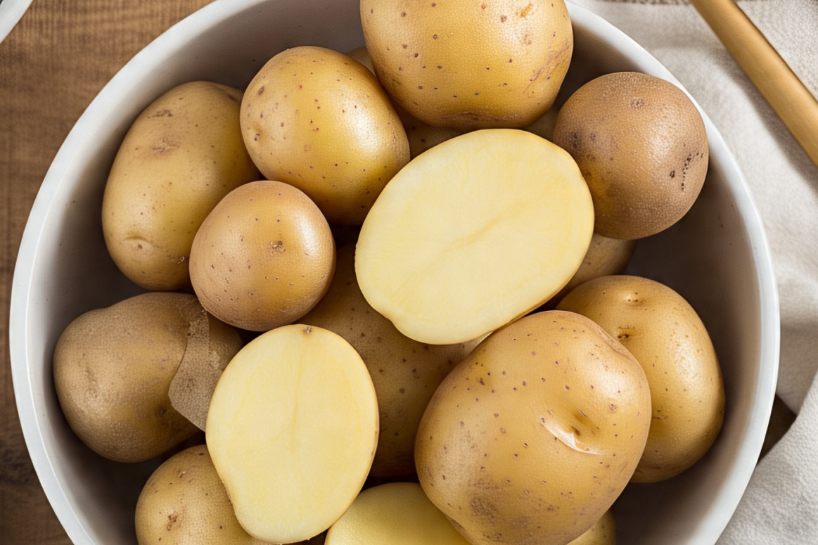 Trik kupas kentang tanpa pisau: Kulit langsung copot, daging tetap utuh