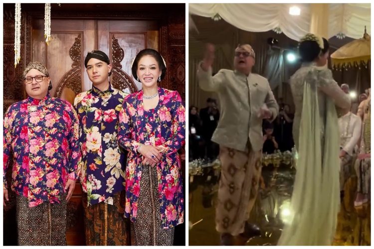 7 Potret Irwan Mussry dan Maia Estianty jalani saweran di pernikahan Al, nominal uang bikin penasaran
