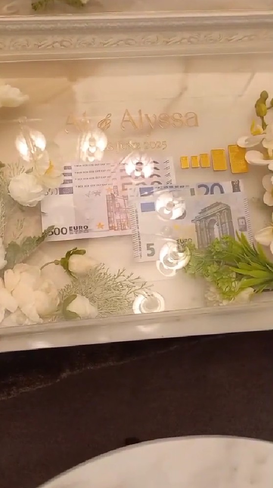 Dipenuhi barang branded, ini 7 potret mewahnya seserahan Al Ghazali untuk Alyssa Daguise