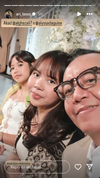 Potret 9 seleb hadir di akad nikah Al Ghazali dan Alyssa Daguise, Aaliyah hadir usai 3 hari persalinan