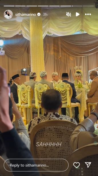 Potret 9 seleb hadir di akad nikah Al Ghazali dan Alyssa Daguise, Aaliyah hadir usai 3 hari persalinan