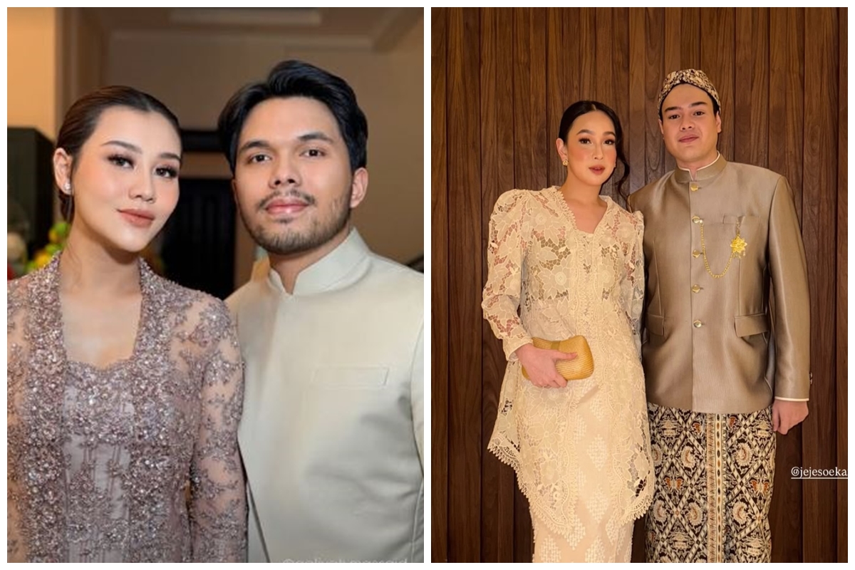Potret 9 seleb hadir di akad nikah Al Ghazali dan Alyssa Daguise, Aaliyah hadir usai 3 hari persalinan