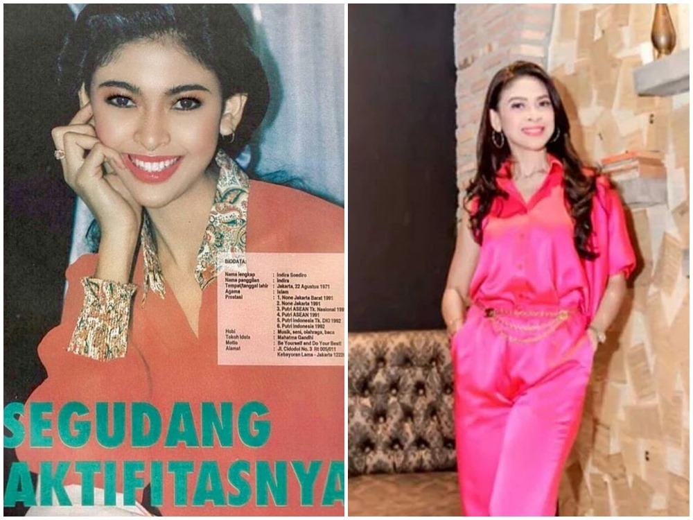 Awet muda di usia 53 tahun, 11 potret Indira Soediro dulu dan kini gayanya bak anak ABG