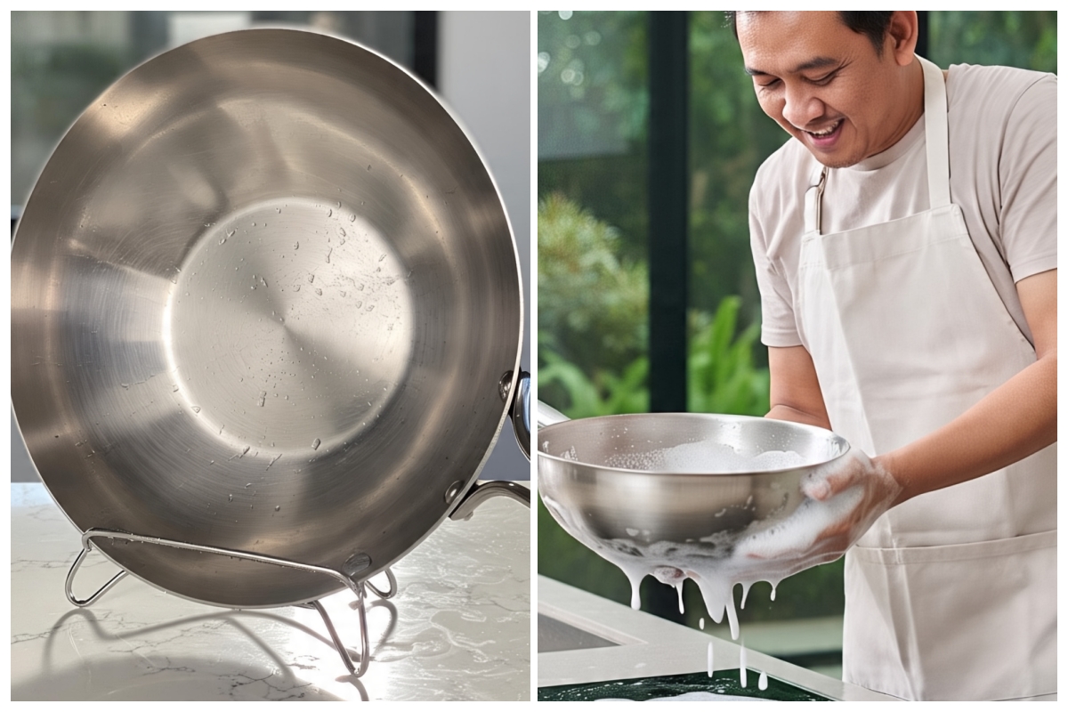Antilengket dan awet, begini cara merawat wajan stainless steel biar nggak bikin emosi