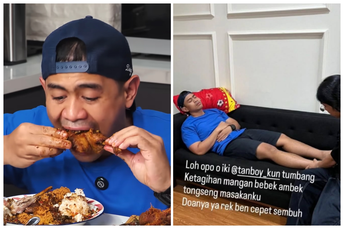 Tanboy Kun tumbang usai mukbang bebek goreng King Abdi, ini yang perlu diwaspadai saat makan-makan