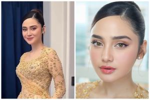 Pesonanya curi perhatian, 7 detail makeup Syifa Hadju di pernikahan Al-Alyssa ini flawless