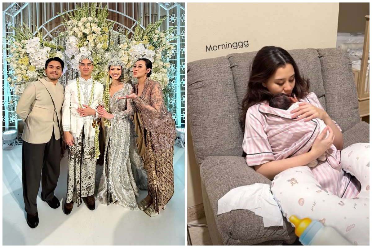 Baru tiga hari lahiran caesar, Aaliyah Massaid sudah hadiri kondangan, akui sudah izin dokter