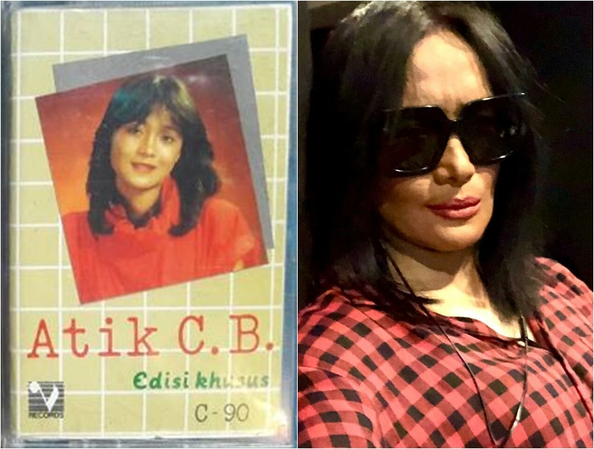 11 Potret Atiek CB di sampul album dan kini ini gayanya nggak berubah, kacamata hitam selalu on point