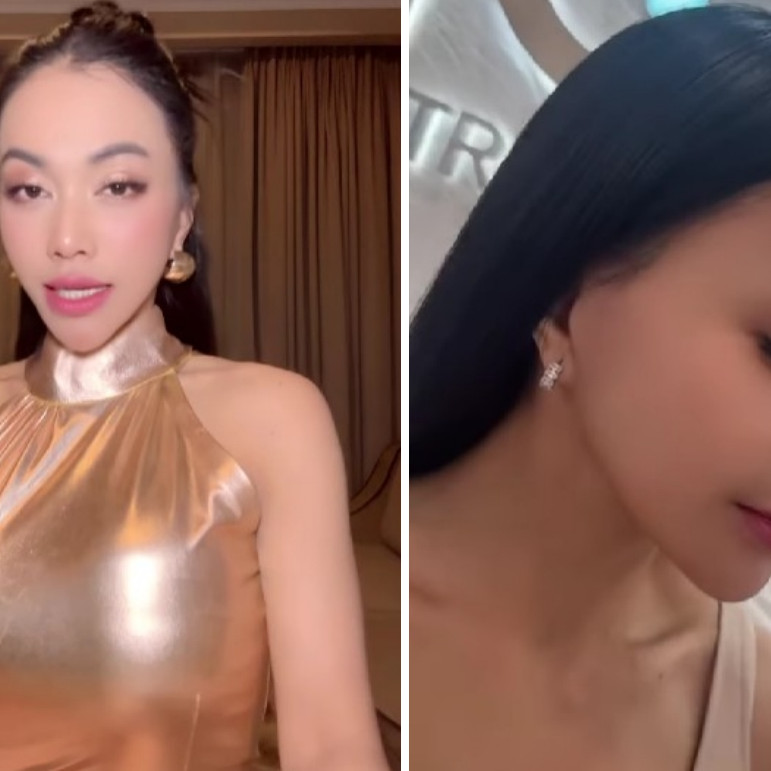 9 Potret terbaru Denada setelah tiga kali operasi plastik, tampilannya kini bikin lupa wajah aslinya