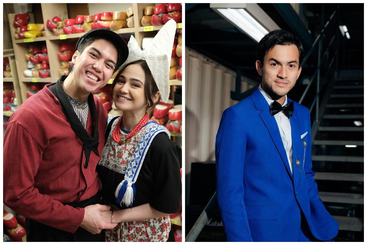 7 Potret El Rumi dan Rizky Nazar di momen resepsi pernikahan Al Ghazali, rangkul dan ngobrol akrab