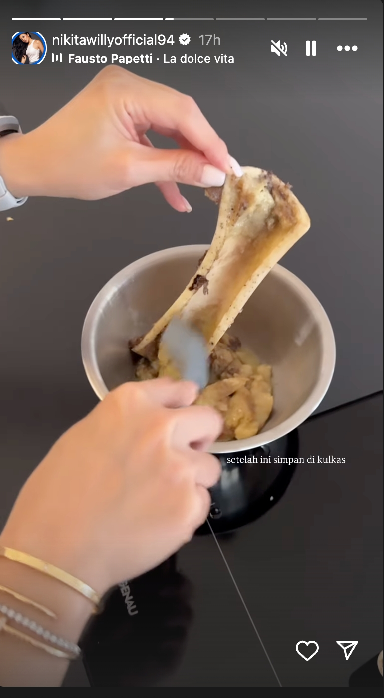 MPASI nggak lagi hambar, coba bone marrow butter favorit Nikita Willy ini