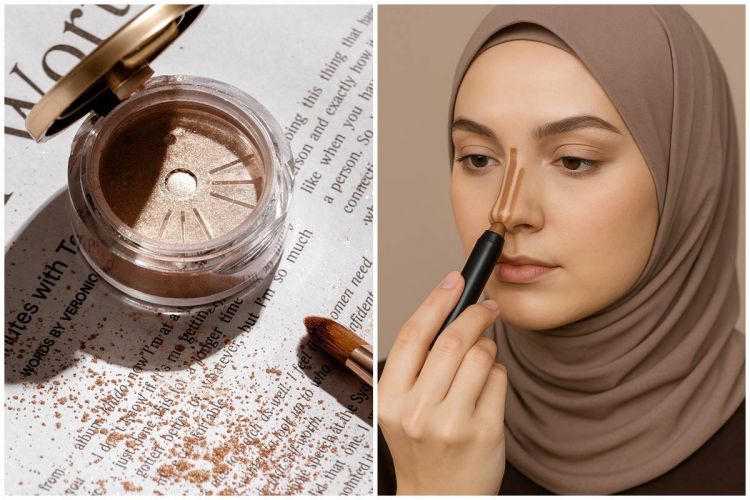 Tak perlu dioperasi, ini trik kontur hidung pesek dan kecil agar mancung, hasilnya bak difiller