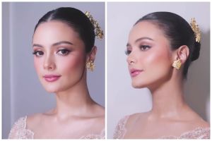 Hasil makeupnya tampak mewah, MUA ini 'spill' lipstik Amanda Rawless di resepsi, harganya Rp90 ribuan