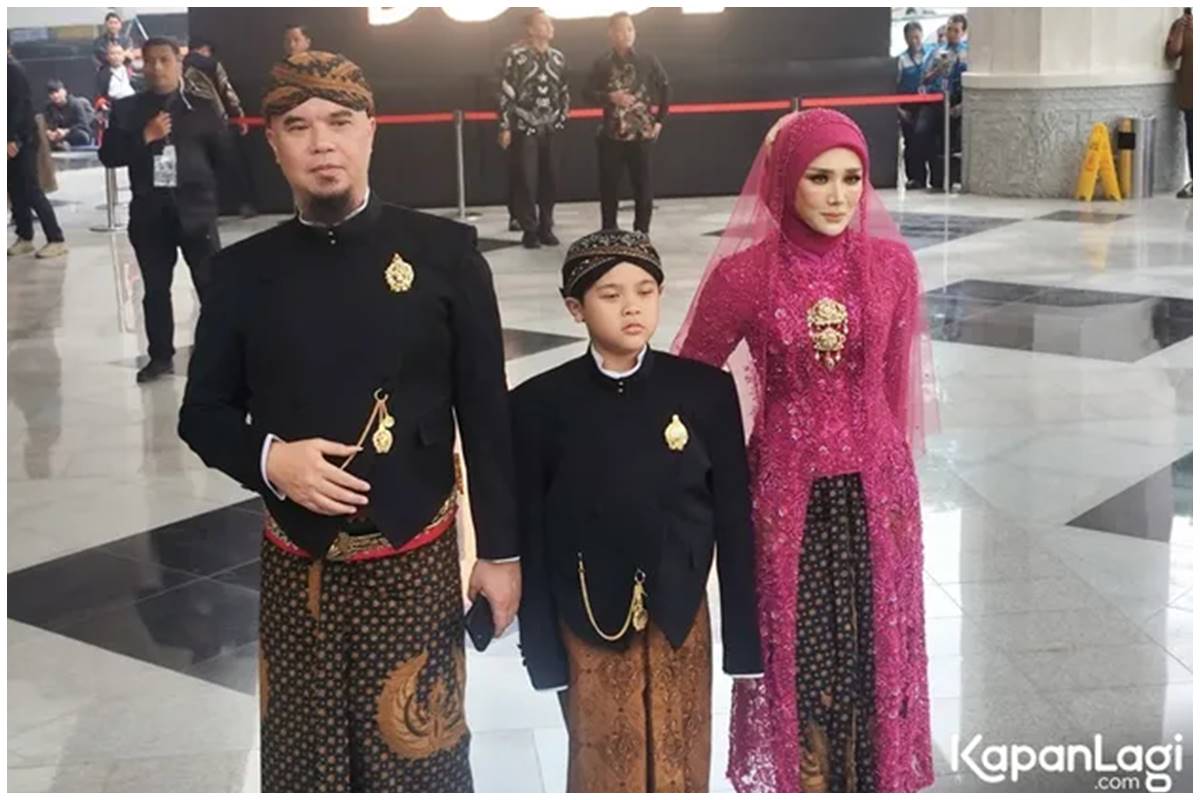Gagal bersanding dengan Maia di Ngunduh mantu Al, ini 7 potret kehadiran Ahmad Dhani dan Mulan Jameela