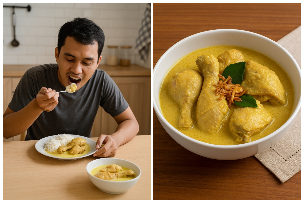 Resep opor ayam kampung kental nan gurih: Kenangan rasa kampung yang tak terlupakan