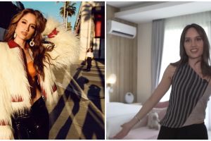 Potret Cinta Laura di acara ngunduh mantu Al Ghazali, ngaku salah kostum, ngasal ambil baju di lemari