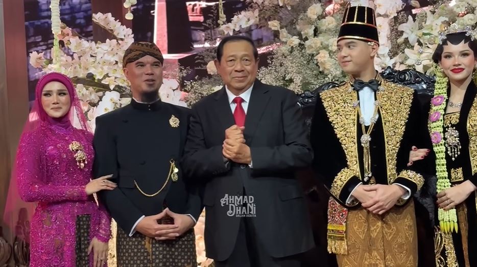 Dihadiri SBY hingga Surya Paloh, ngunduh mantu Al Ghazali dan Alyssa jadi ajang silaturahmi politisi