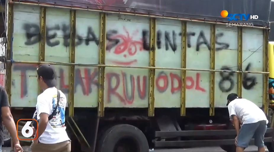 Kenapa ribuan sopir truk demo di jalan hingga mengakibatkan macet? Ternyata ini yang mereka tuntut