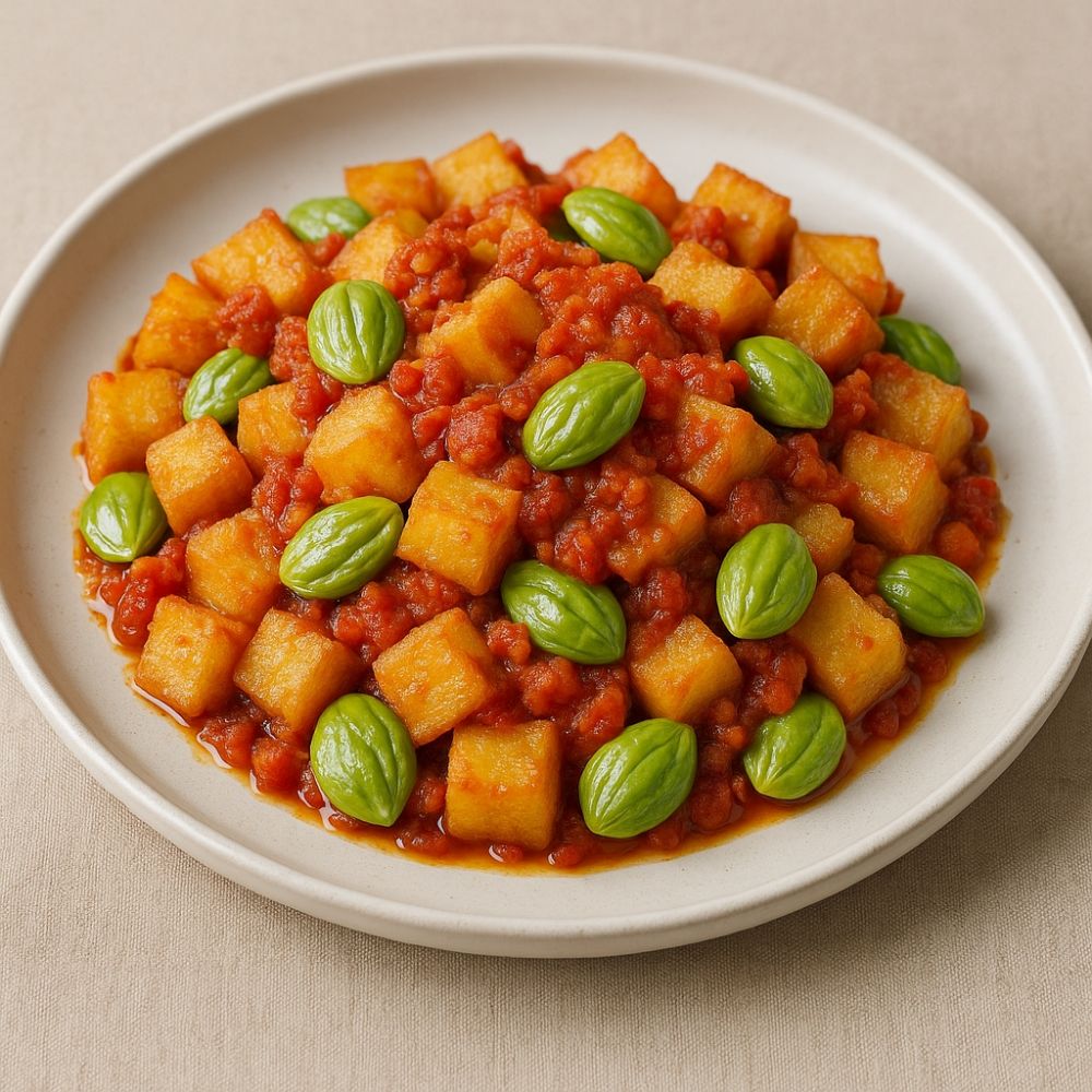 7 Resep sambal goreng kentang pete pedas gurih, pelengkap opor dan rendang