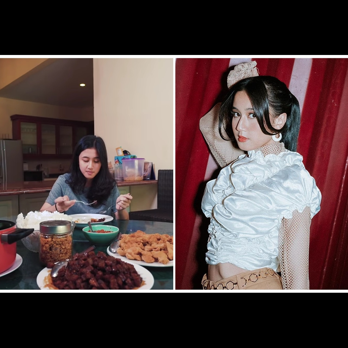 Kitchen islandnya mewah pakai marmer, intip 7 cara Keisya Levronka menata dapur jadul klasik