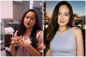 Tak ada sekat dengan kamar tidur, begini 6 cara Salshabilla Adriani menata dapur di apartemen