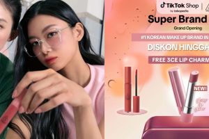 3CE guncang TikTok dengan Super Grand Opening, tebar diskon make-up viral sampai 50%