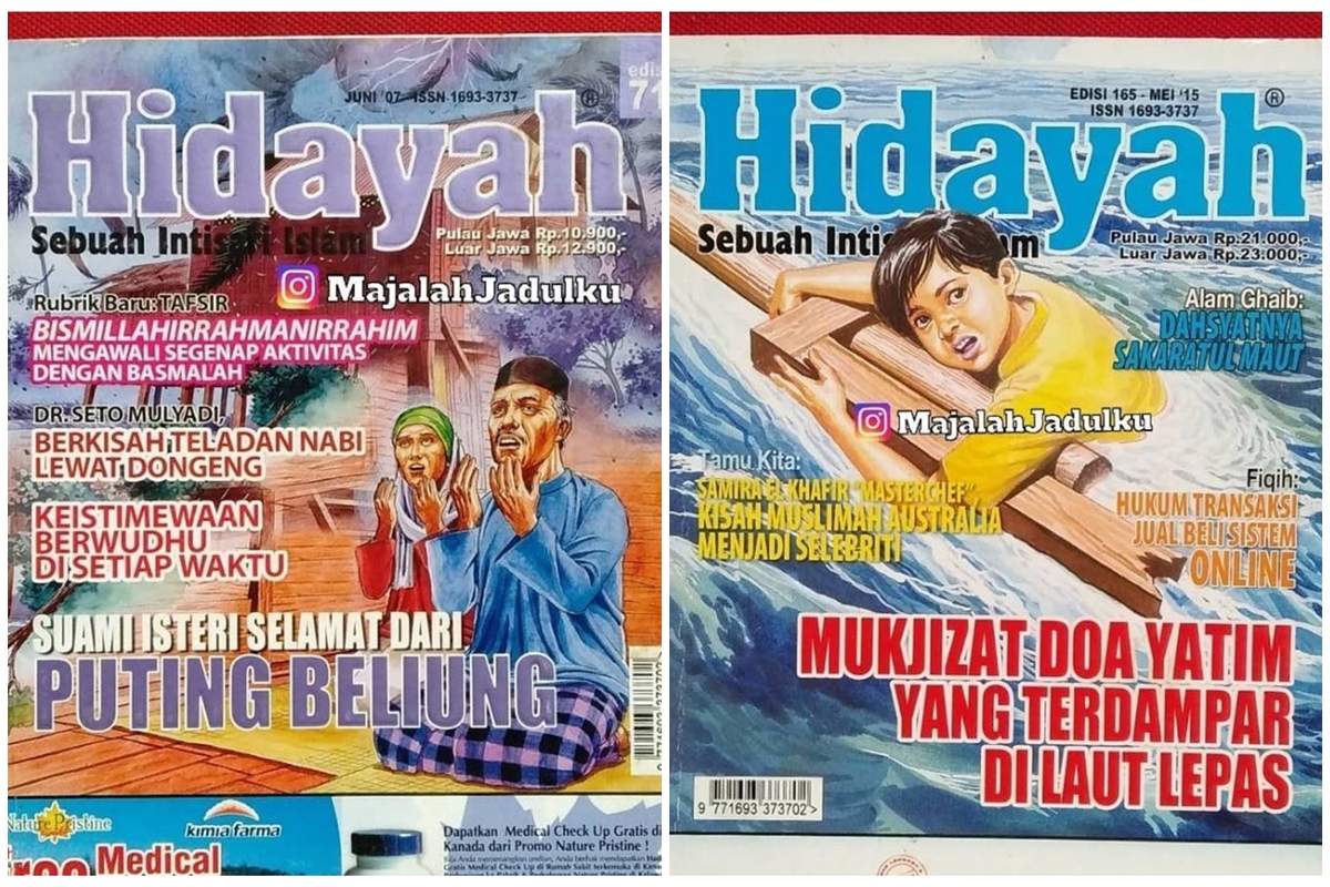 Dulu disebut seram dan penuh azab, 11 potret cover majalah religi jadul ini bikin nostalgia