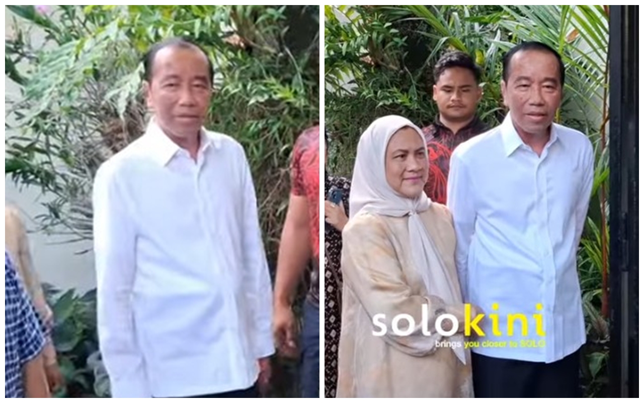 9 Potret warga rayakan ulang tahun Jokowi ke-64, didoakan sembuh dan panjang umur