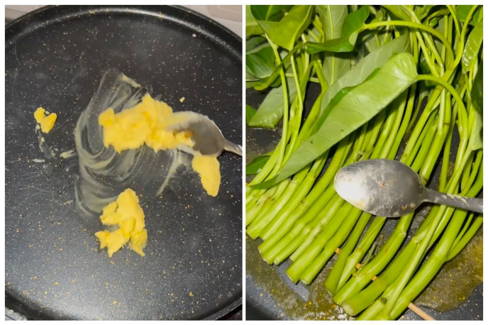 Resep sate kangkung, cara baru makan sayur yang murah dan bikinnya simpel banget