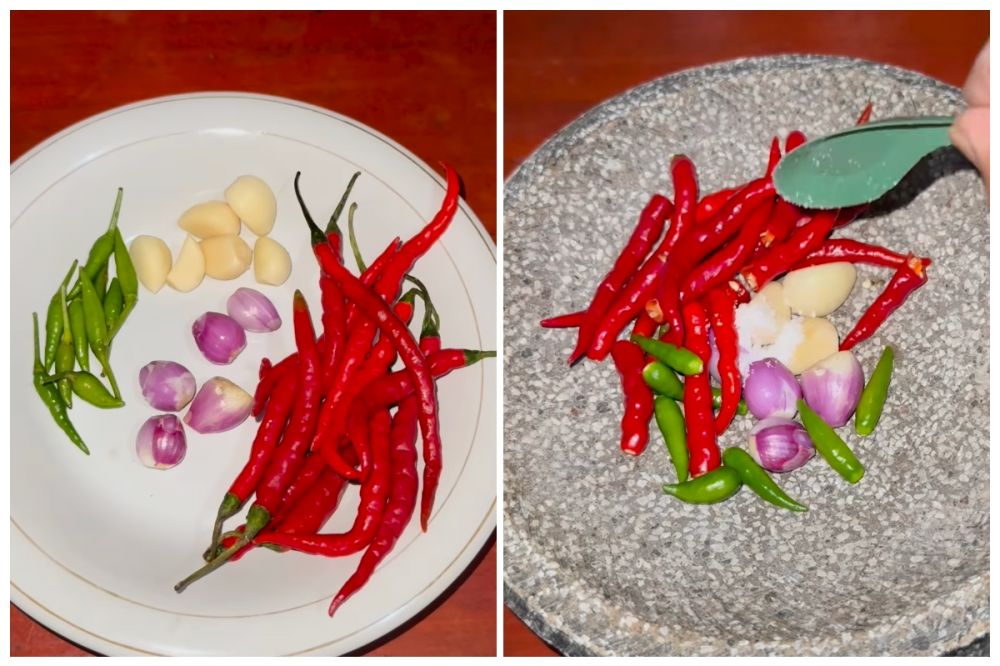 Resep sate kangkung, cara baru makan sayur yang murah dan bikinnya simpel banget