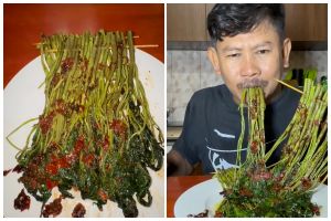 Resep sate kangkung, cara baru makan sayur yang murah dan bikinnya simpel banget