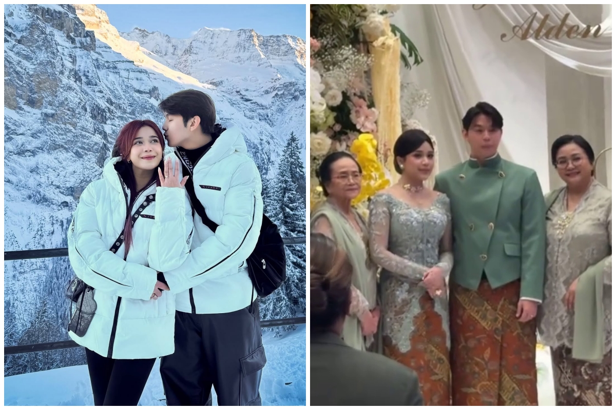 Sudah terima cincin dari Jonathan Alden di Swiss, ini 9 potret lamaran Brisia Jodie dan kekasih