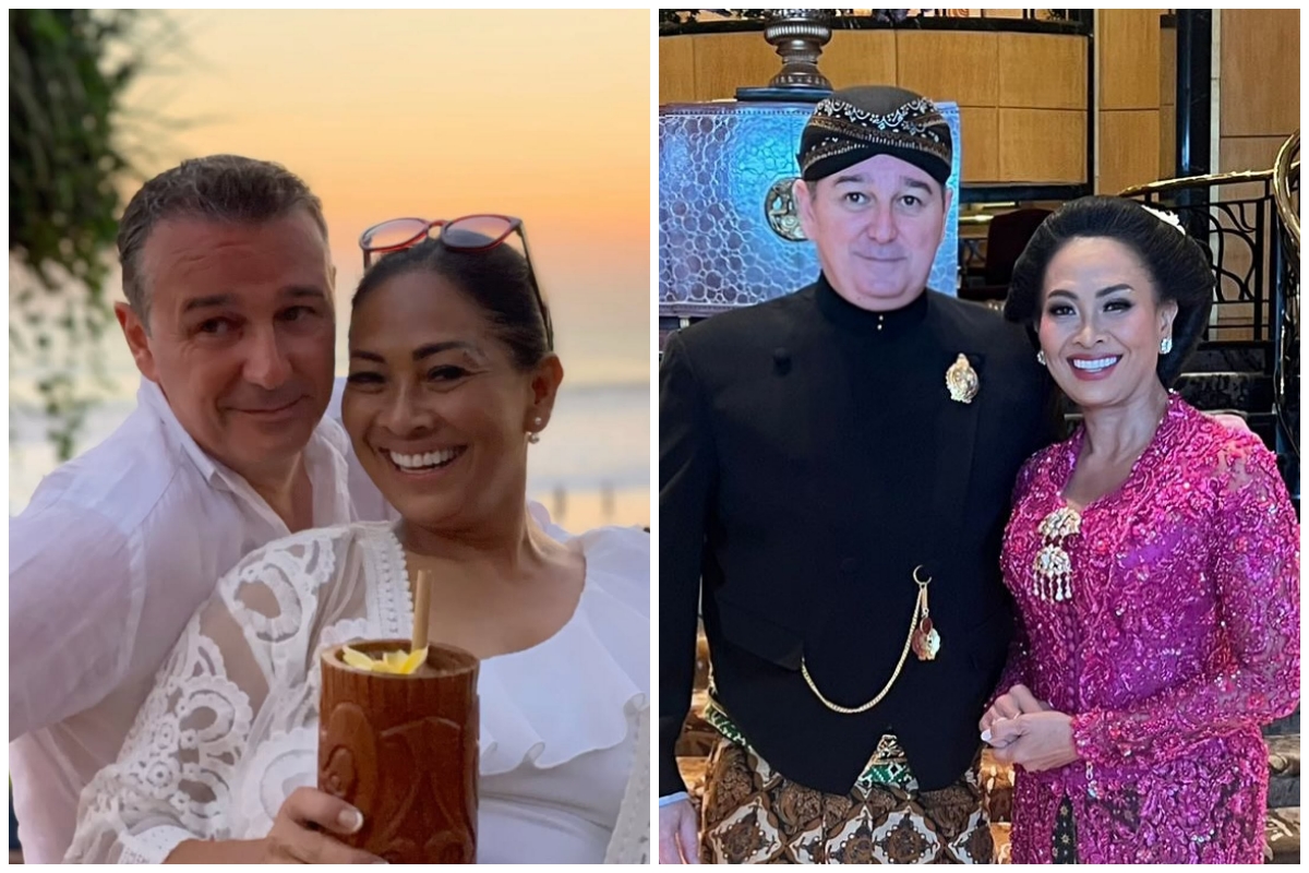 Hadir di seluruh rangkaian acara pernikahan Al, ini 7 potret sosok Alain ayah sambung Alyssa Daguise