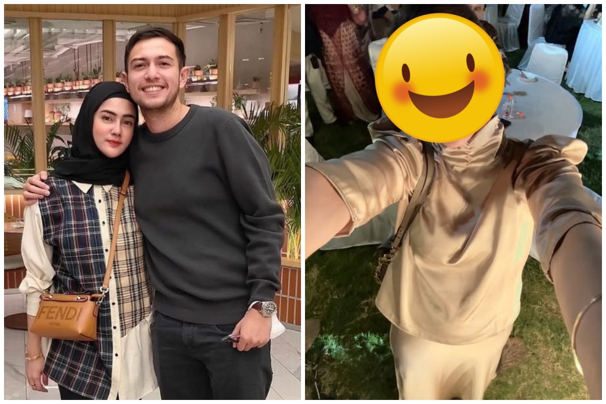 Biby Alraen istri Rifky Balweel putuskan lepas hijab, ini 7 potret terbarunya saat kondangan