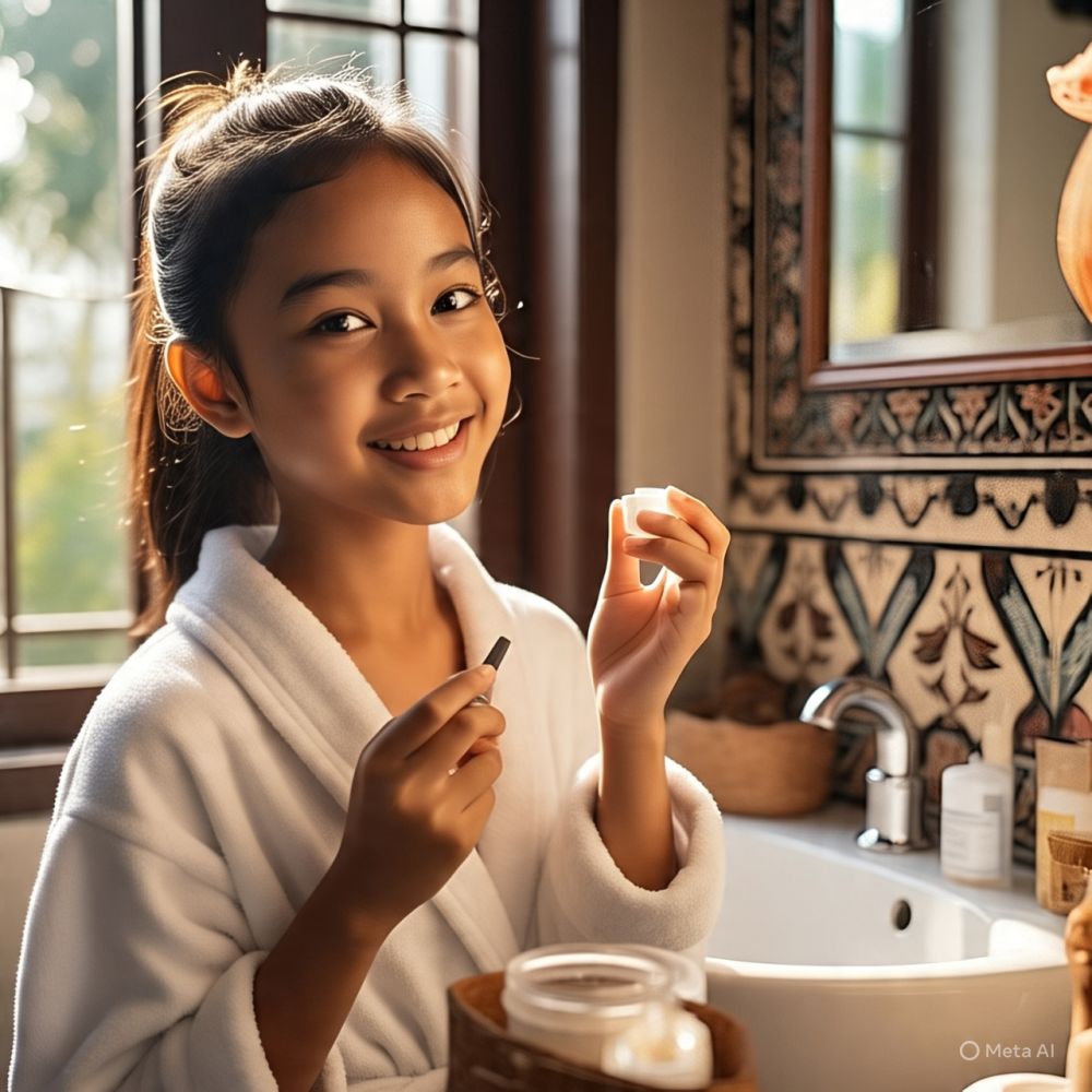 Skincare remaja antiribet, modal tipis, langkah simpel, dan hasil glowing