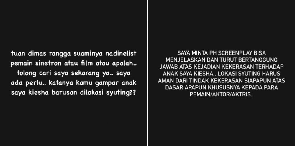 Dimas Anggara diduga tampar Kiesha Alvaro di lokasi syuting, begini respons geram Pasha Ungu