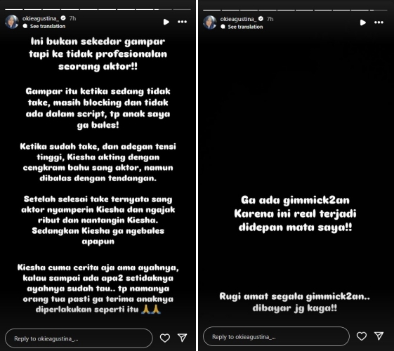 Dimas Anggara diduga tampar Kiesha Alvaro di lokasi syuting, begini respons geram Pasha Ungu