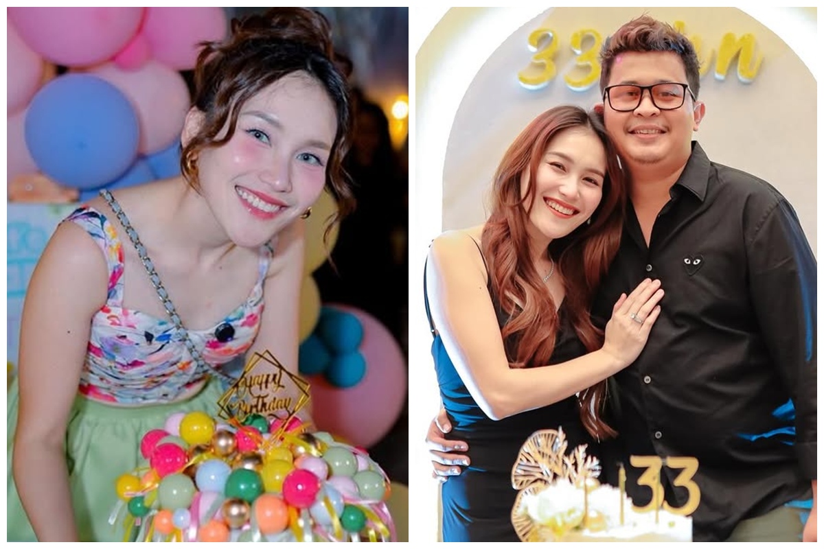 Tampil fresh bak ABG dengan riasan serba pink, ini 7 detail makeup Ayu Ting Ting di pesta ultah ke-33