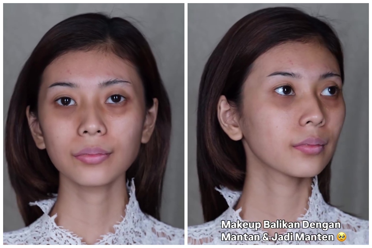 Punya mata panda lebar, transformasi cewek dirias ala pengantin Sunda ini auto fresh bikin pangling