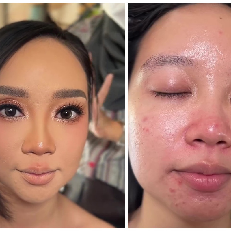 Pemilik wajah berminyak tak perlu khawatir lagi, trik pakai complexion biar antiluntur di cuaca panas