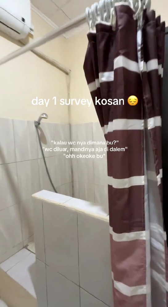 5 Potret kos-kosan dengan fasilitas kamar mandi dalam ini desainnya bikin heran, serasa di lapas
