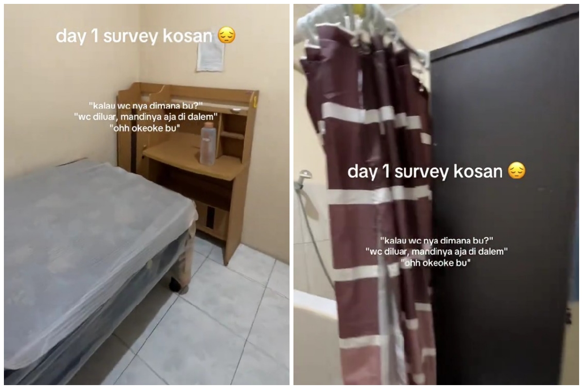 5 Potret kos-kosan dengan fasilitas kamar mandi dalam ini desainnya bikin heran, serasa di lapas