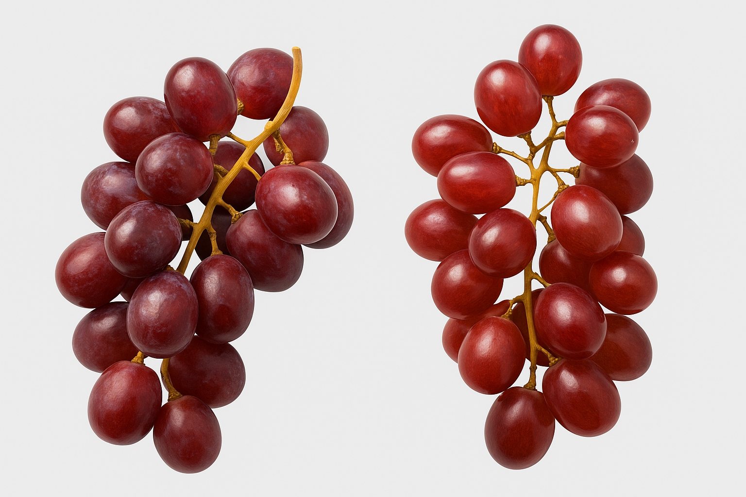 Cara hilangkan lilin di kulit anggur tanpa repot, cuma modal tepung