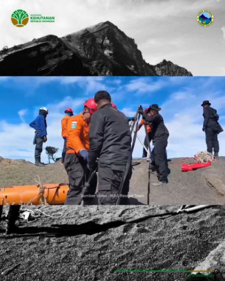 Pemerintah disalahkan netizen Brasil, ini 7 fakta evakuasi Juliana Marins di Gunung Rinjani