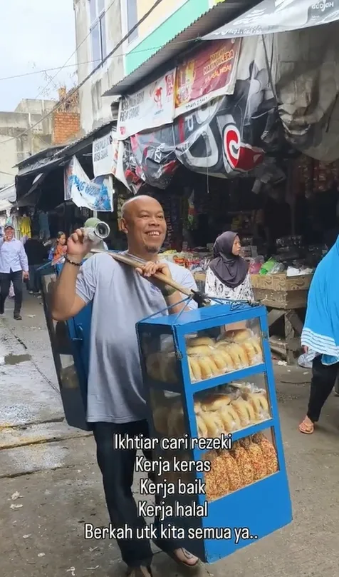 Viral presenter lawas Edwin Super Bejo bernasib miris dengan jualan roti, ini fakta di baliknya
