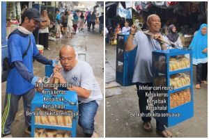 Viral presenter lawas Edwin Super Bejo bernasib miris dengan jualan roti, ini fakta di baliknya