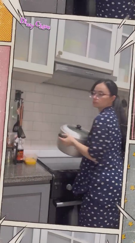 Senang masak setelah punya anak, begini 6 cara Asmirandah menata dapur sederhana penuh perabotan